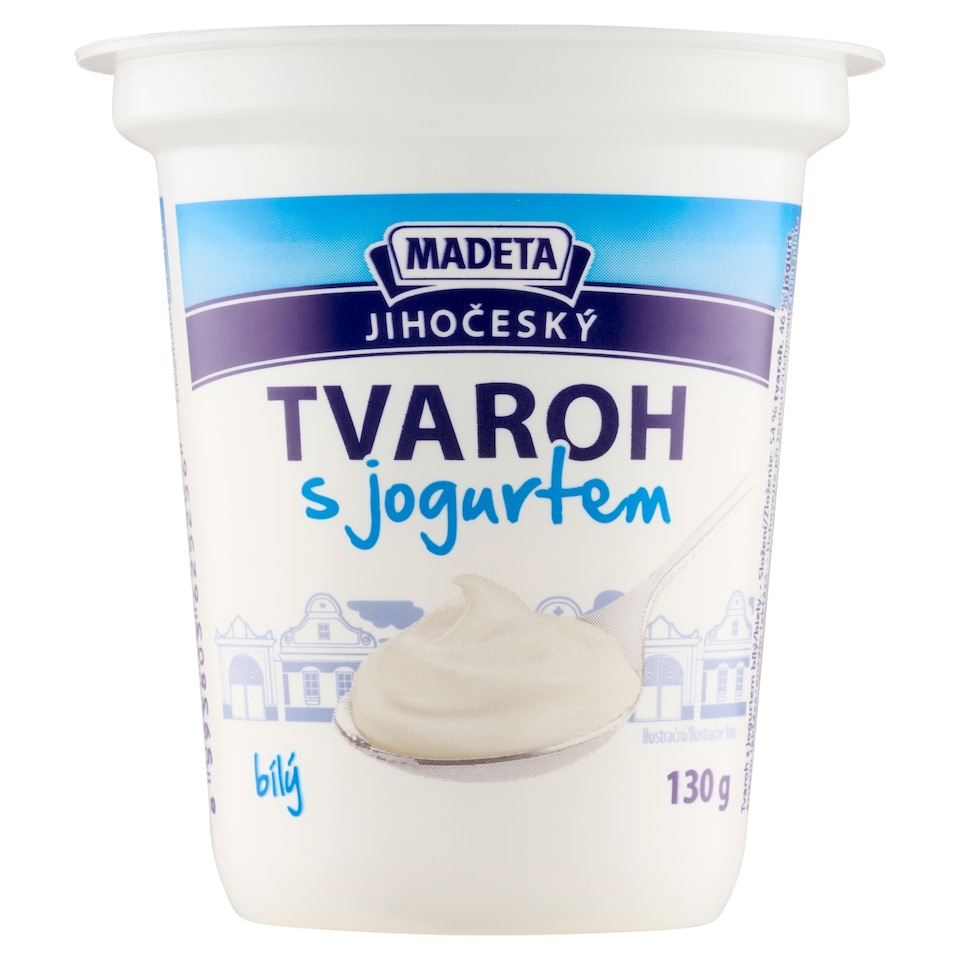 image 1 of Madeta South Bohemian Plain Curd Cheese with Yogurt 130g