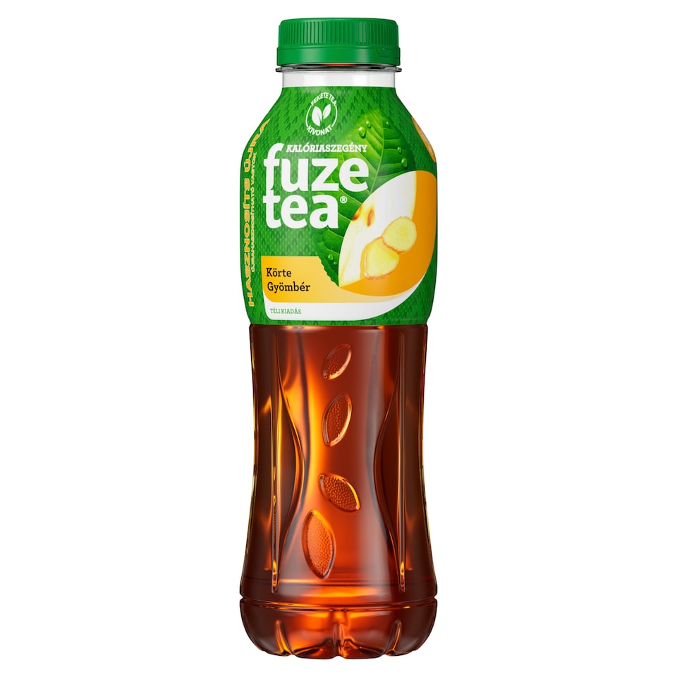 Fuze Tea szénsavmentes körte- és gyömbérízű üdítőital fekete tea kivonattal 500 ml
