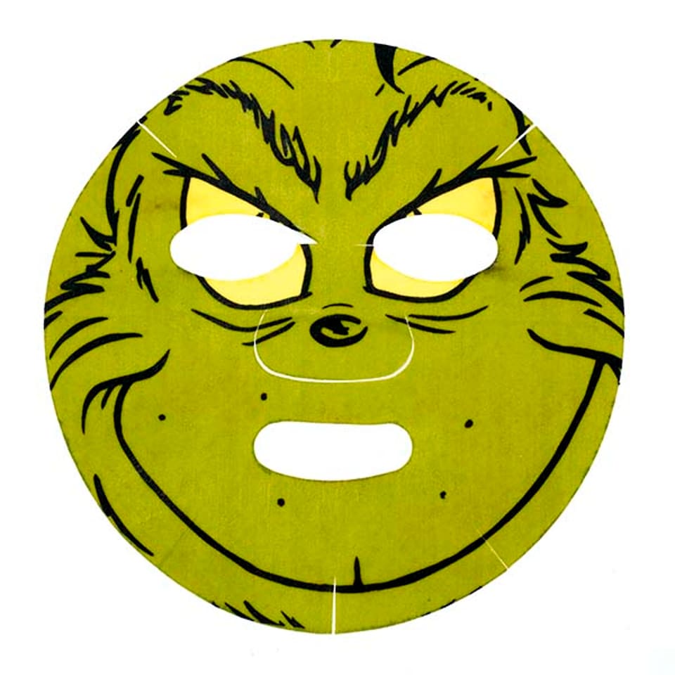 image 1 of The Grinch It's Easy Being Green Sheet Mask with Aloe Vera 20ml