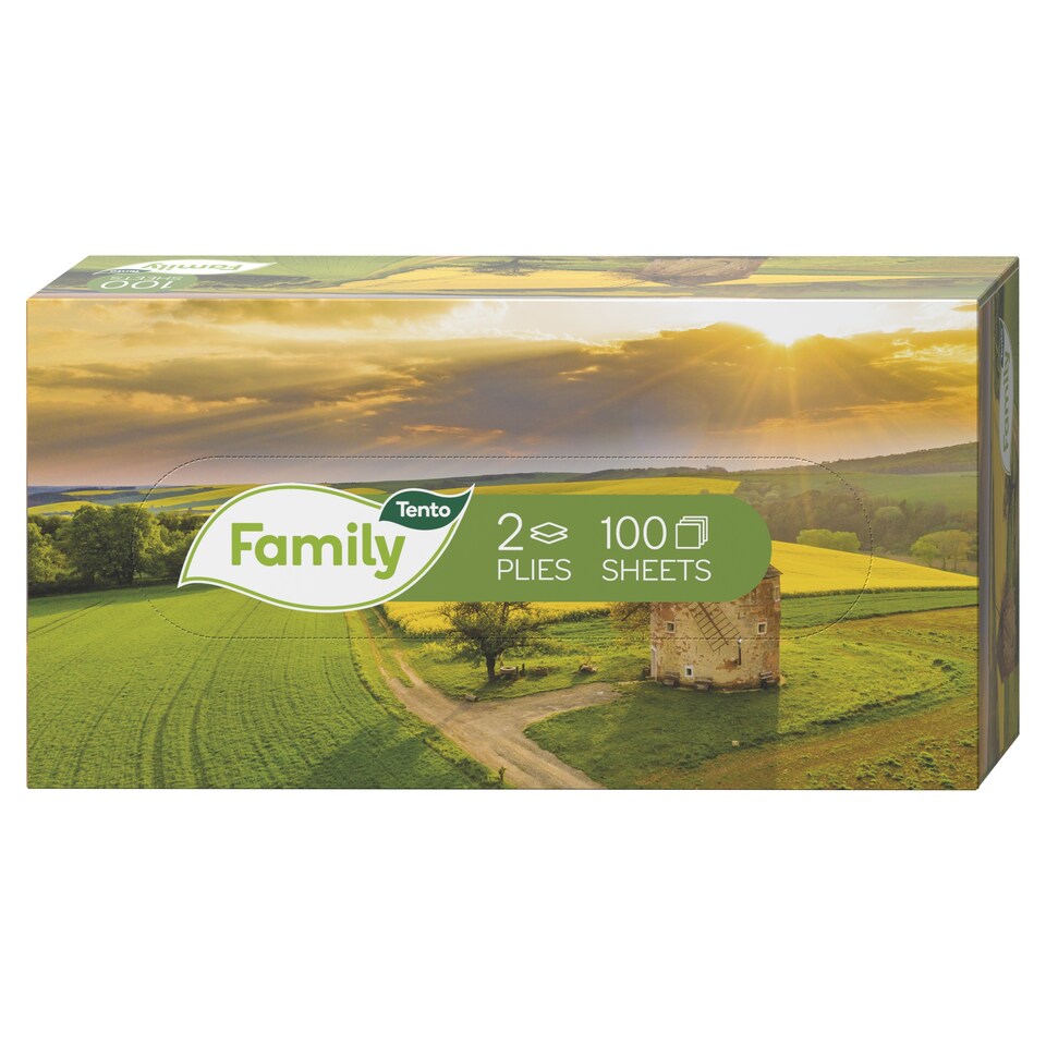 obrázok 1 z Tento Family Kozmetické utierky 2 vrstvové 100 ks