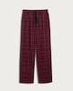image 4 of F&F Pure Cotton Check Print Flannel Pyjama Bottoms in Multi