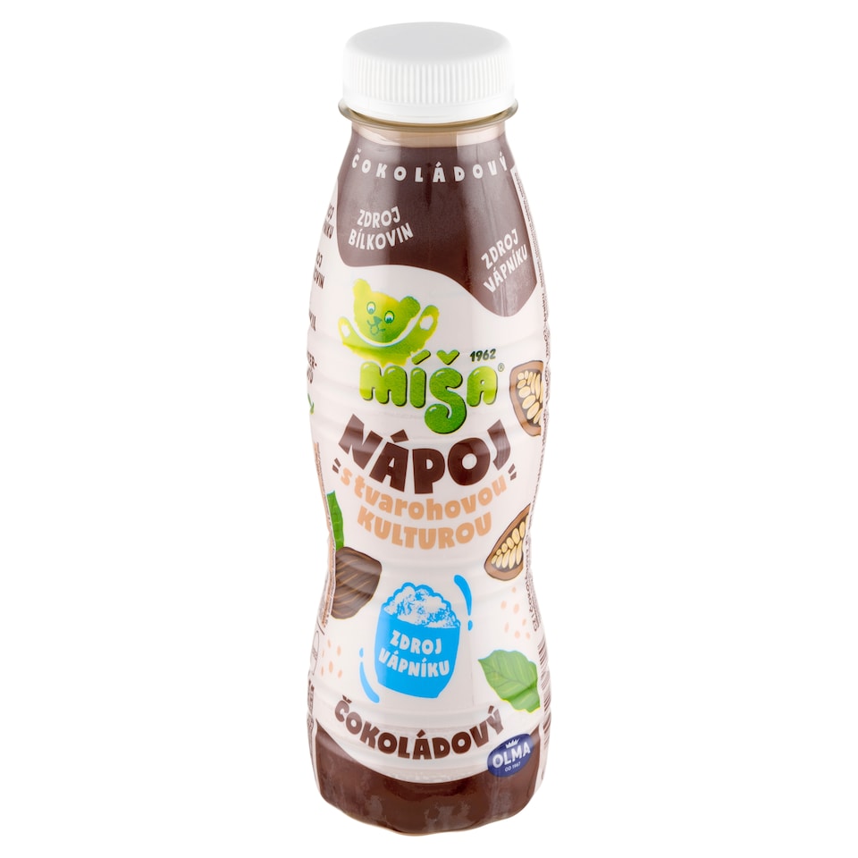 Obrázek 1 pro produkt Olma Míša Nápoj s tvarohovou kulturou čokoládový 300g