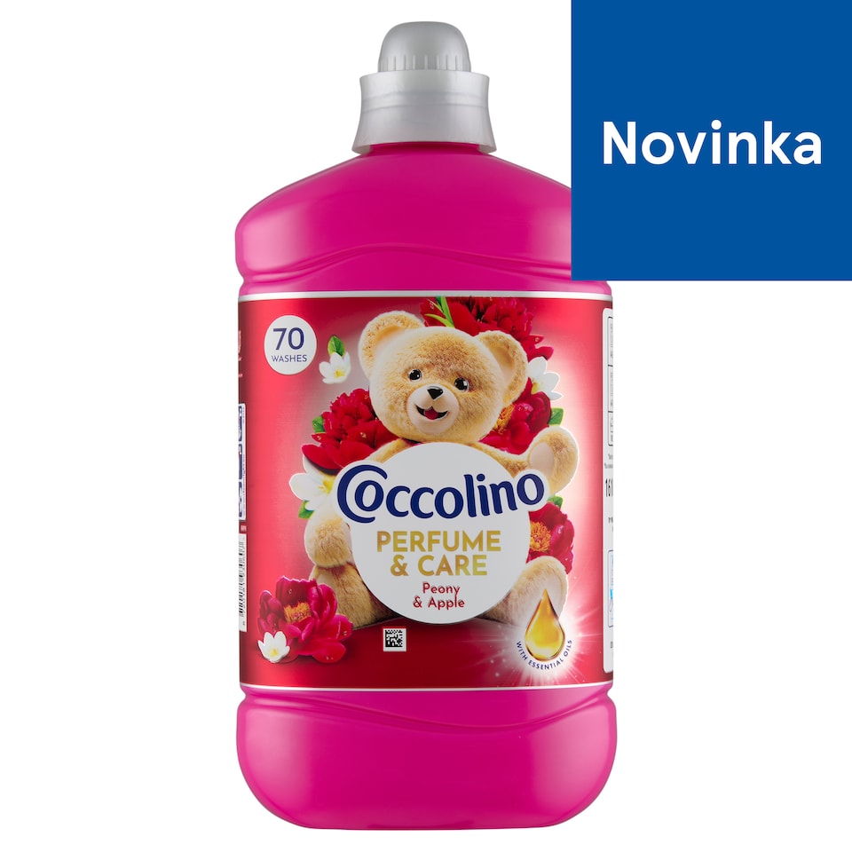 image 1 of Coccolino Perfume & Care Peony & Apple Concentrated Fabric Softener 70 Washes 1610 ml