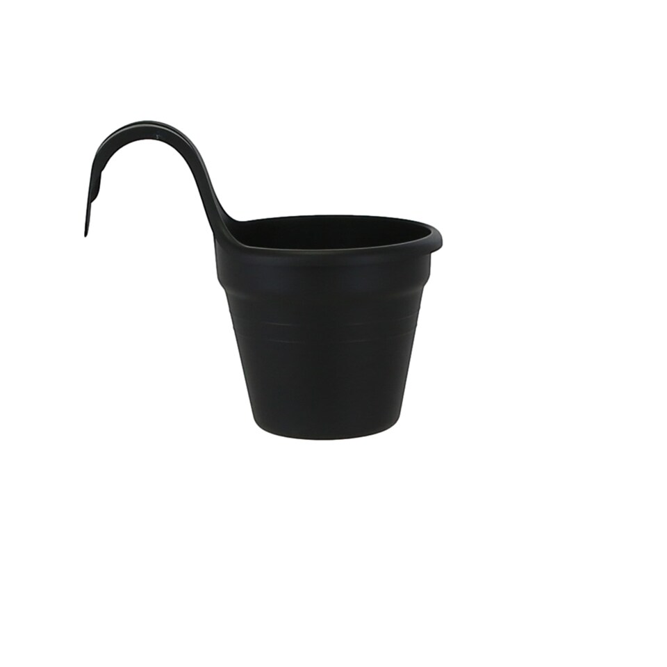 image 1 of Terrastyle Black Hanging Pot