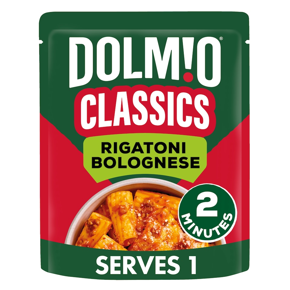 image 1 of Dolmio Classics Rigatoni Bolognese Pasta Ready Meal 250g