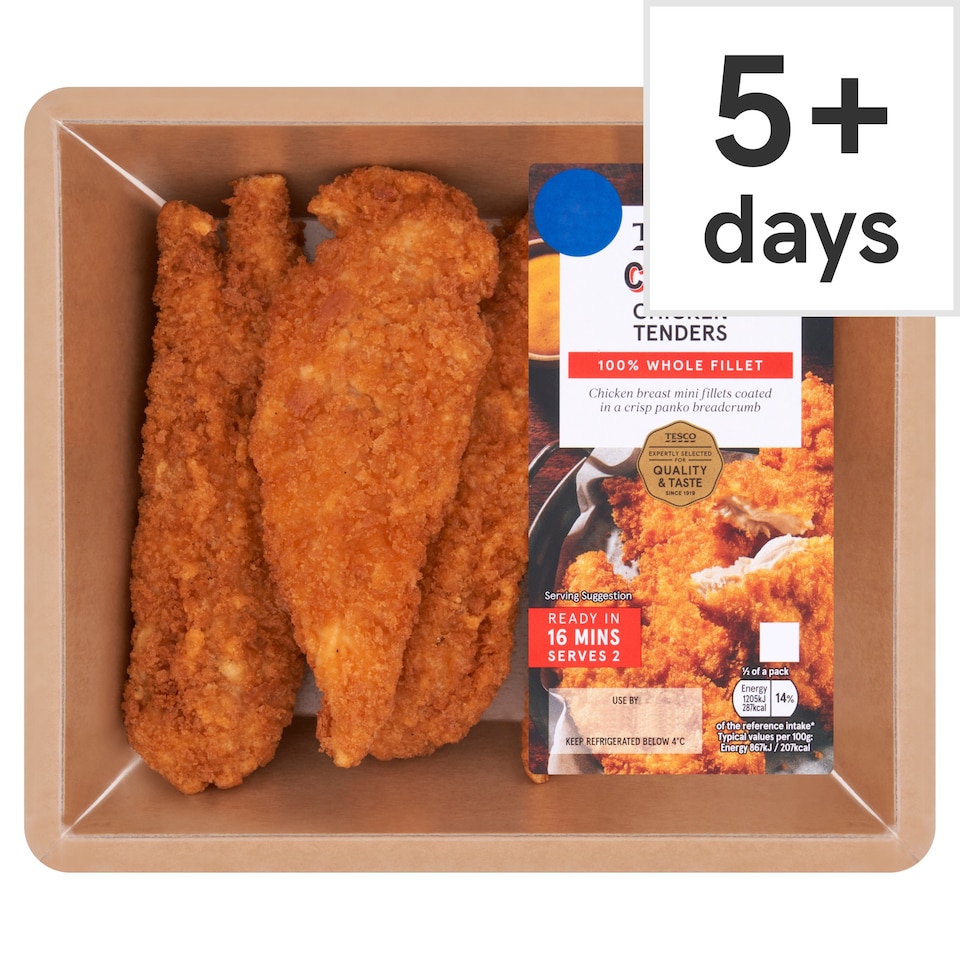 Tesco Crispy Chicken Tenders 305g