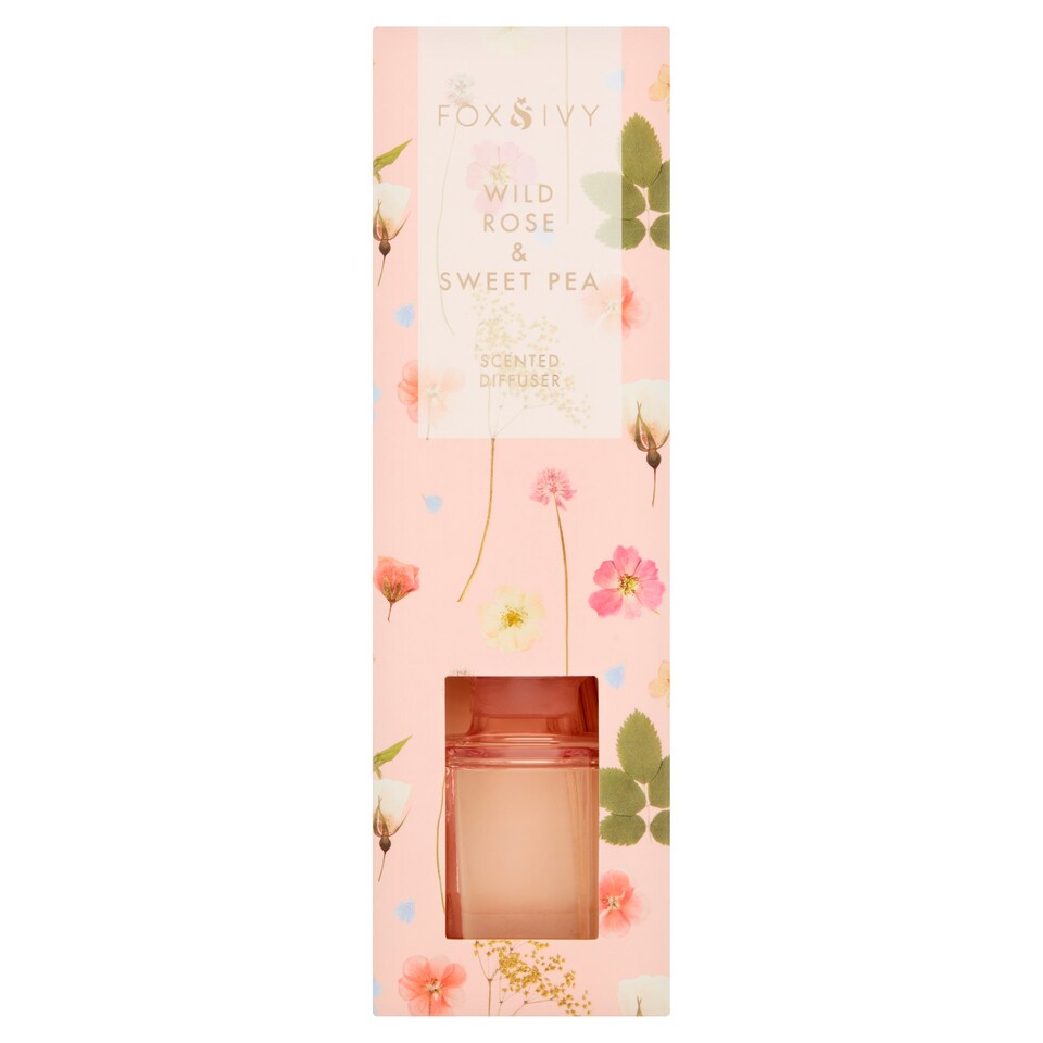 image 1 of Fox & Ivy Floral 50Ml Diffuser Wild Rose & Sweet Pea