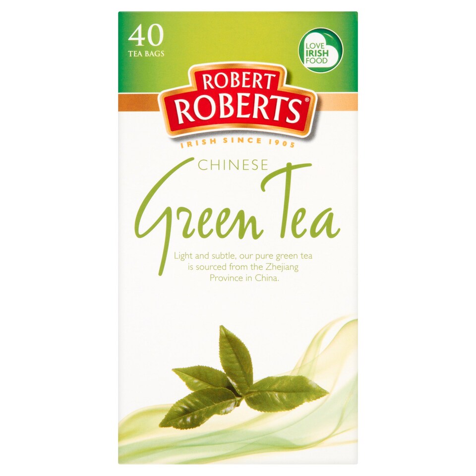 Robt Roberts Chinese Green Tea 40 Pack