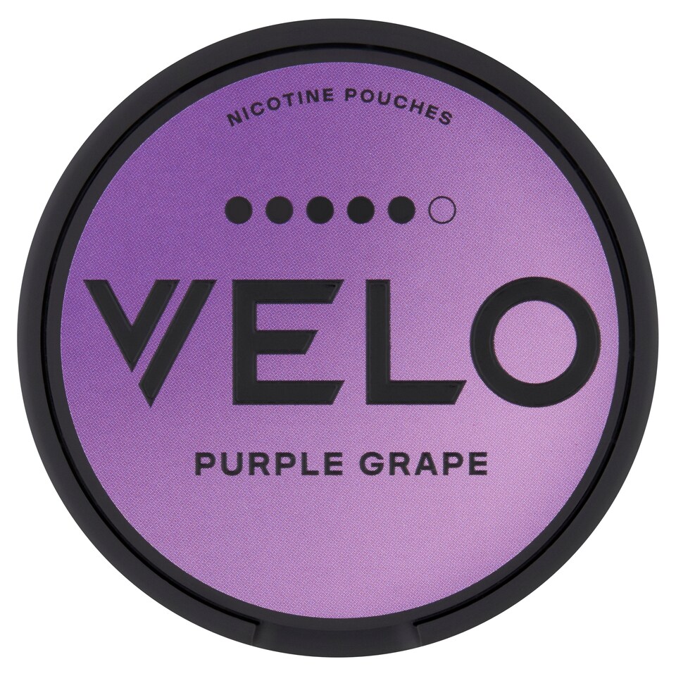 VELO PURPLE GRAPE 14mg NICOTINE 20 POUCHES