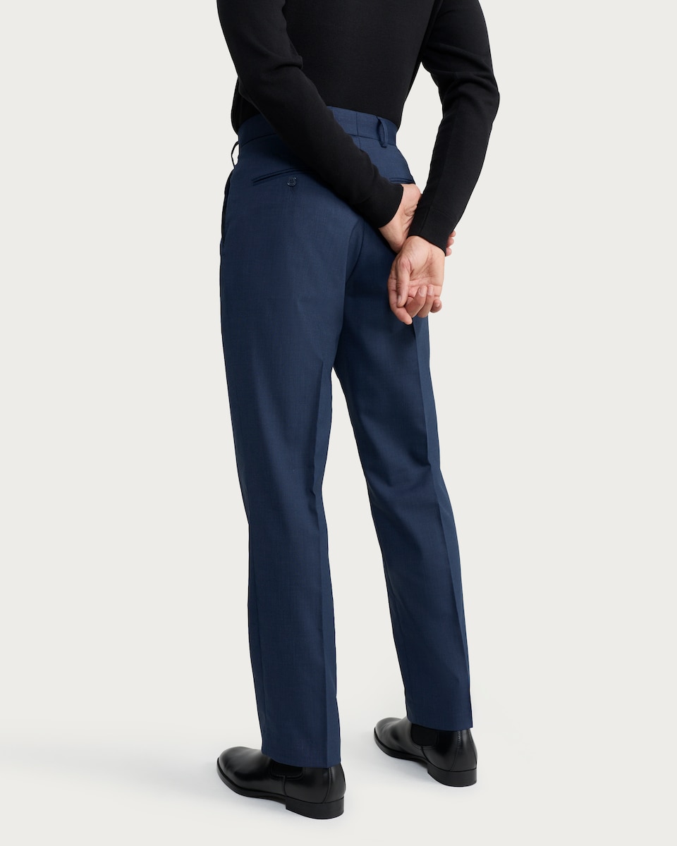 image 1 of F&F Tailored Formal Trousers in Navy