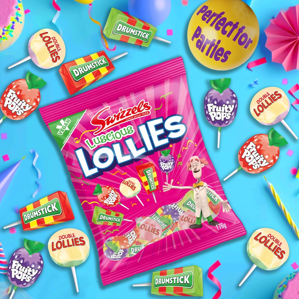 image 1 of Swizzels Luscious Lollies 176G