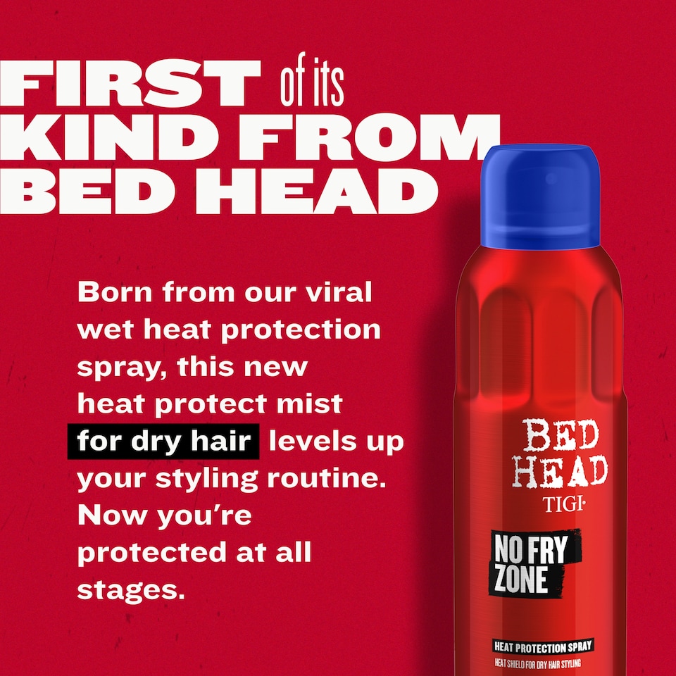 image 1 of Bed Head TIGI No Fry Zone Heat Protection Spray 200ml