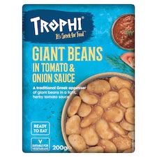 Trophi Giant Beans In Tomato & Onion Sauce 200g