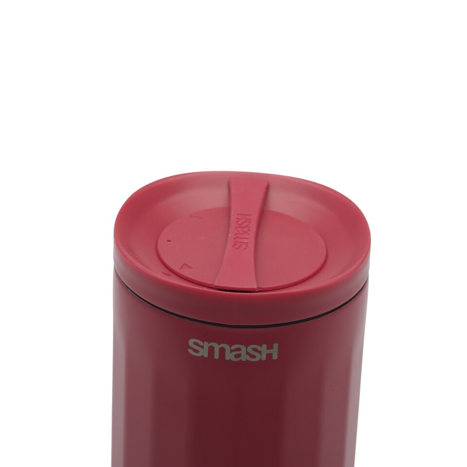 image 1 of Smash Blue Rose Stainless Steel Coffee Cup 350Ml