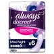 image 1 of Always Discreet Maxi Night Time Incont Pads 6 Pack