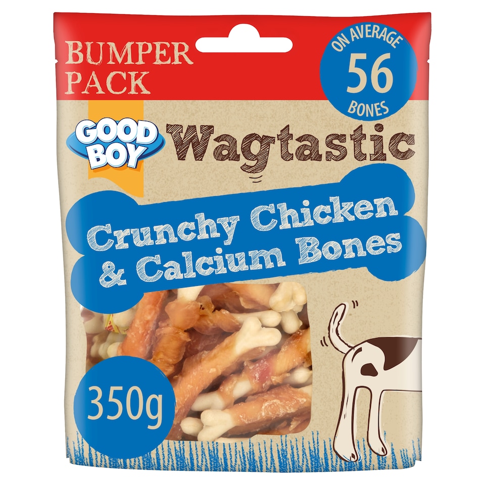image 1 of Wagtastic Chicken&Calcium Bones 350G