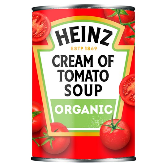 Heinz Organic Cream Of Tomato Soup 400G Tesco Groceries