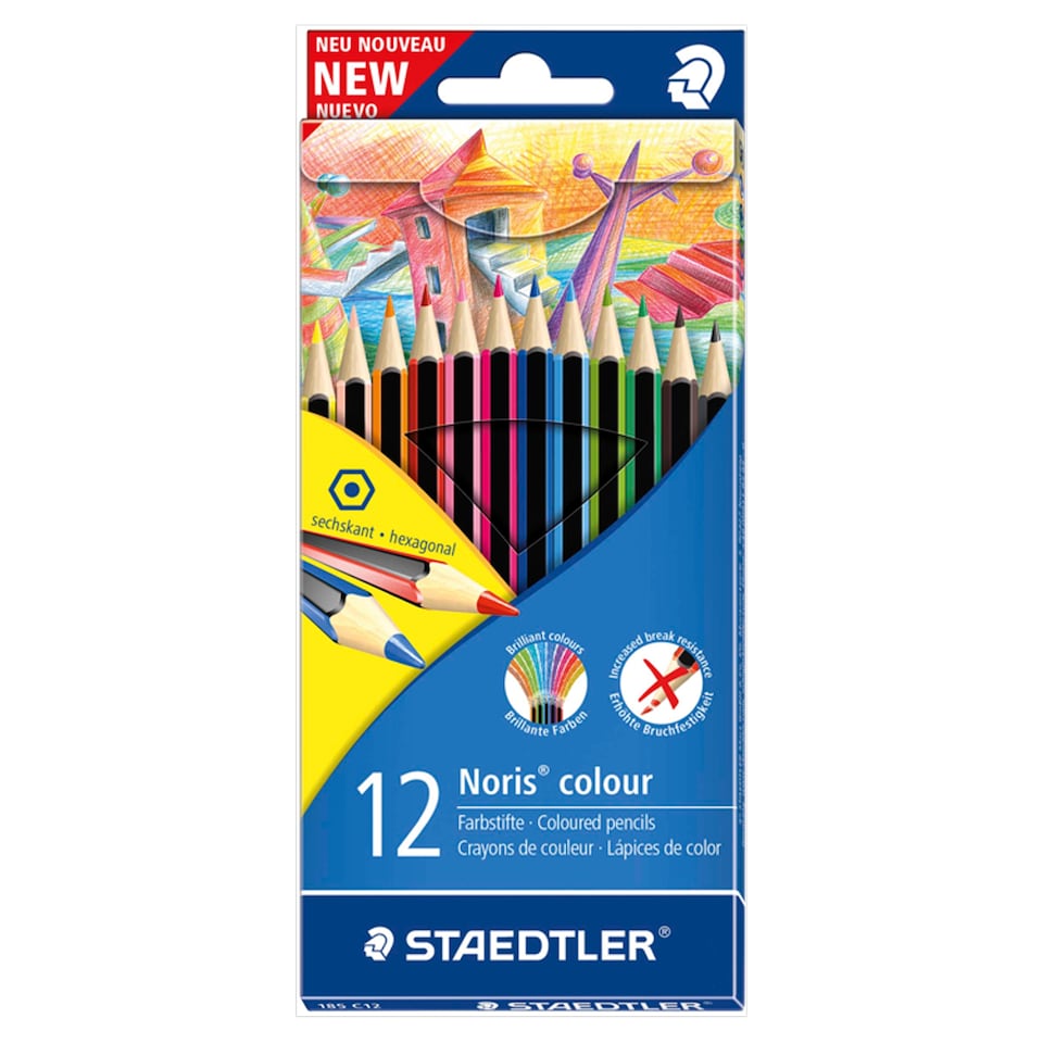 Staedtler Noris Colour Pencils 12 Pack