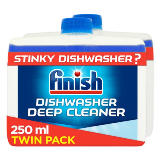 Finish Dishwasher Cleaner 2X250ml Tesco Groceries