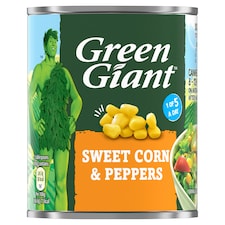 Green Giant Sweetcorn And Peppers 198G