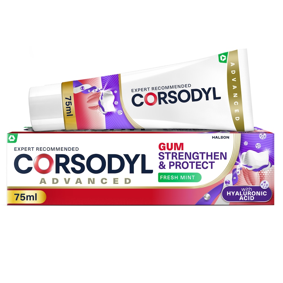 image 1 of Corsodyl Gum Strengthen & Protect Toothpaste - Fresh Mint 75ml