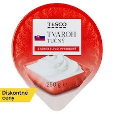 Tesco Tvaroh tučný 250 g