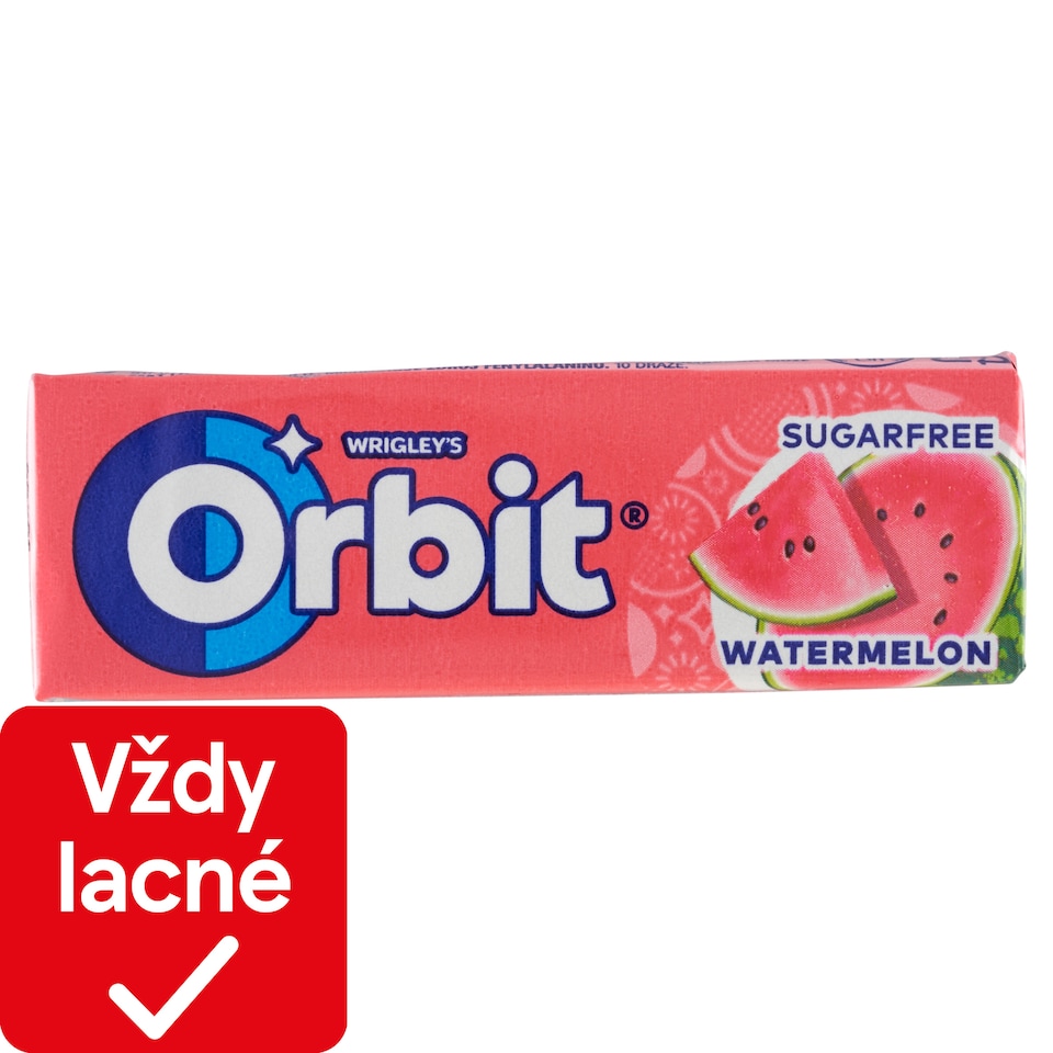 obrázok 1 z Wrigley's Orbit Žuvačka bez cukru s melónovou príchuťou 10 ks 14 g