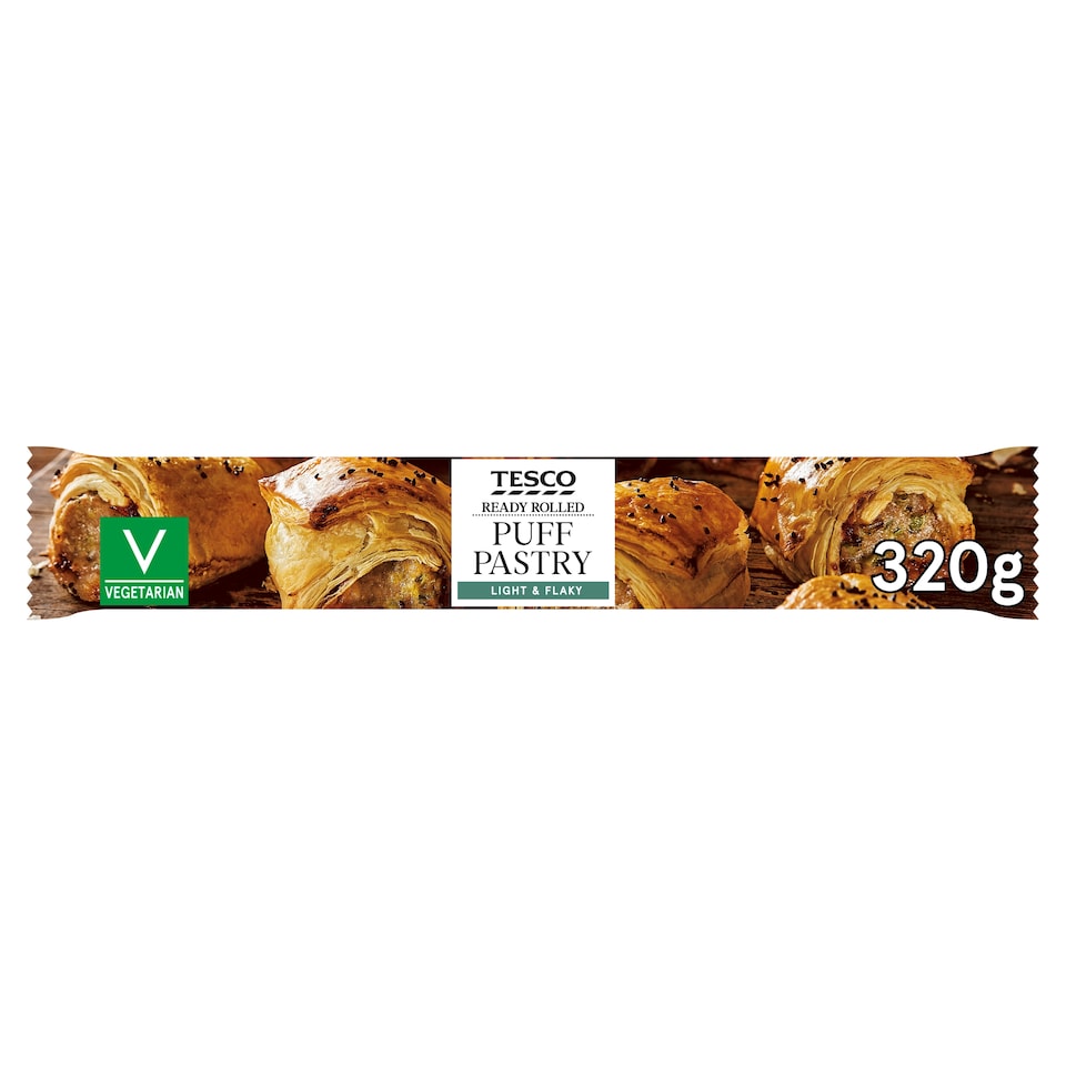Tesco Ready Rolled Puff Pastry 320G