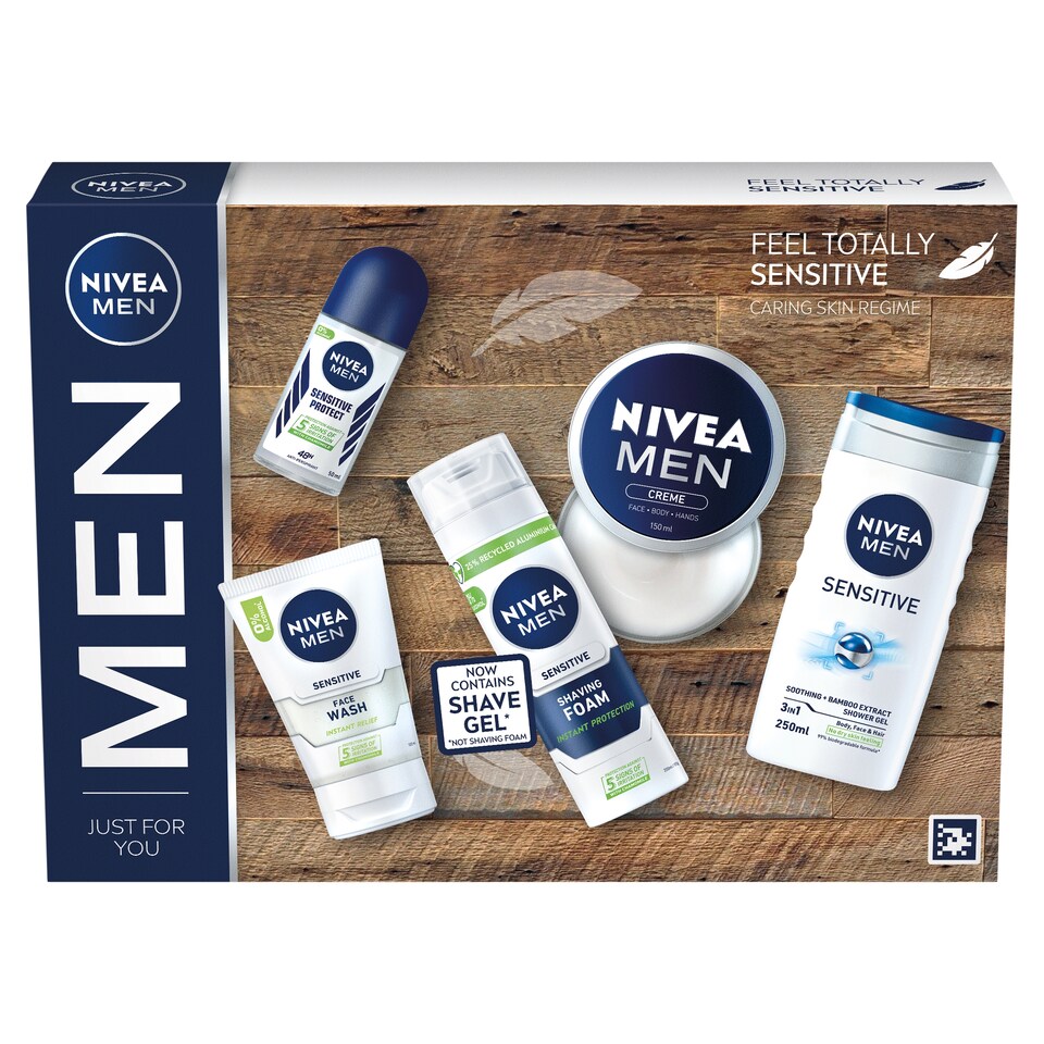 image 1 of Nivea Men Feel Totally Sensitive Giftset
