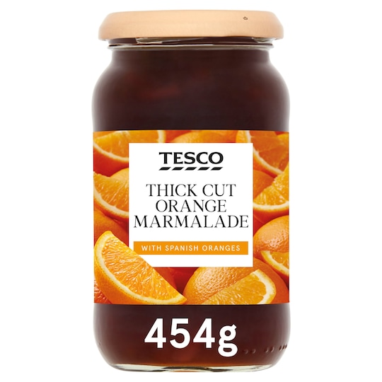 Tesco Thick Cut Orange Marmalade 454G Tesco Groceries
