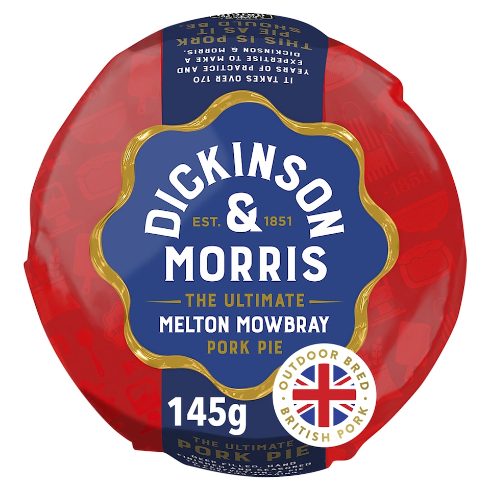 image 1 of Dickinson & Morris Melton Mowbray Pork Pie 145G