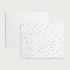 F&F Baby 3-Pack Pure Cotton Animal Print Muslins in White