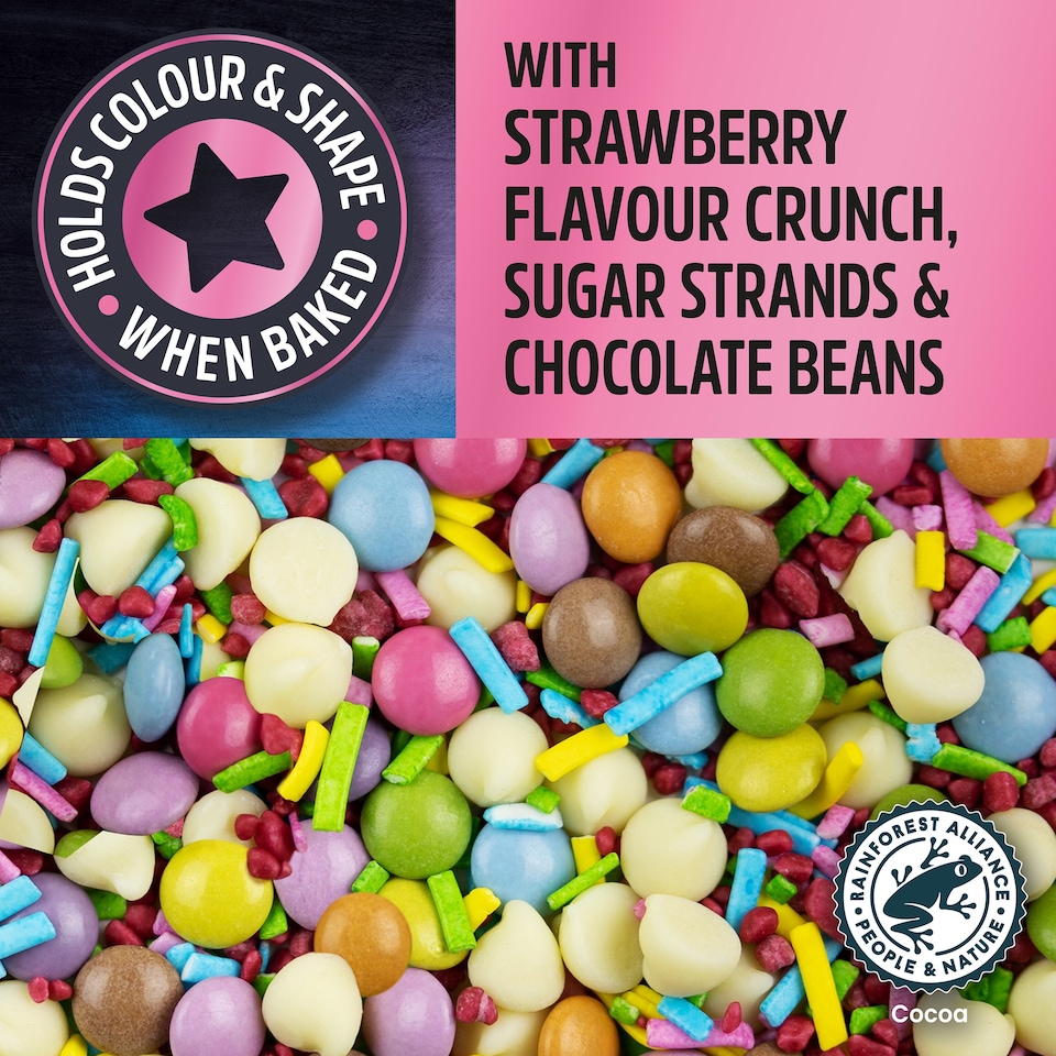 image 1 of Dr. Oetker Rainbow Chocolate Chips Mix 90G