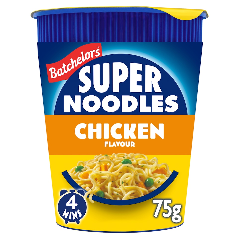 Batchelors Super Noodle Pots Chicken 75G