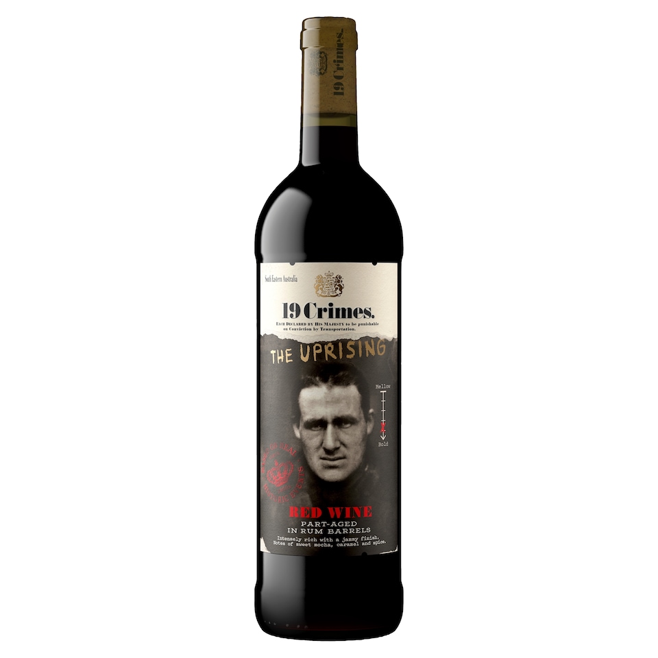 image 1 of 19 Crimes The Uprising Red Wine 750Ml