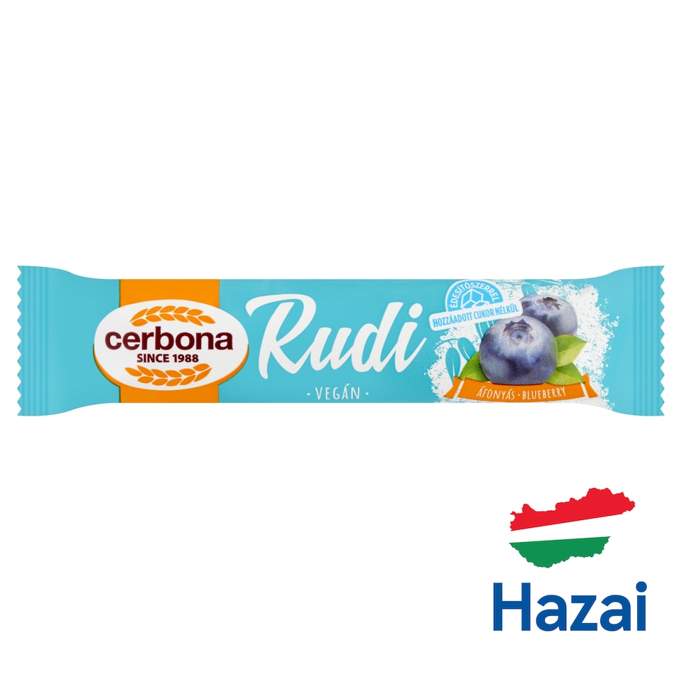 Cerbona Rudi zabrúd áfonyás töltelékkel, kakaós bevonattal 30 g  1. kép