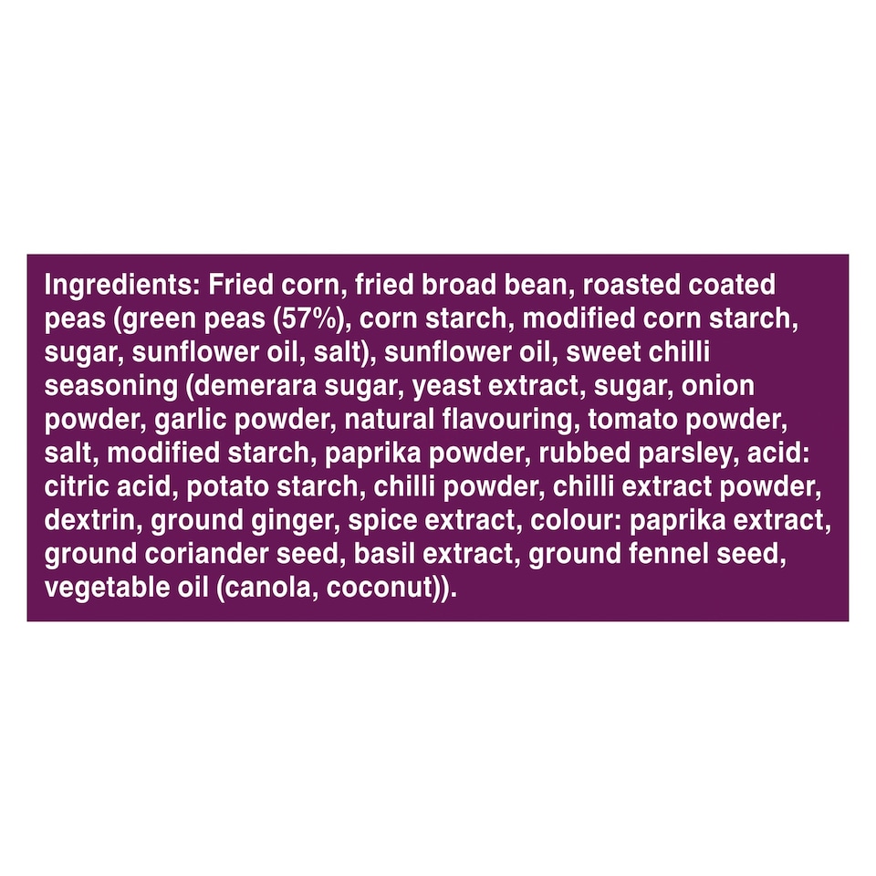 image 1 of Graze Sweet Chilli Crunch Snack 100G