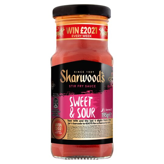 Sharwoods Stir Fry Sweet & Sour Sauce 195G Tesco Groceries