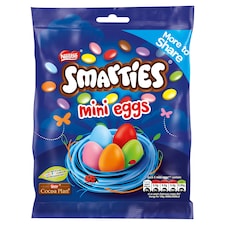 Smarties Milk Chocolate Mini Eggs Giant Bag 240G