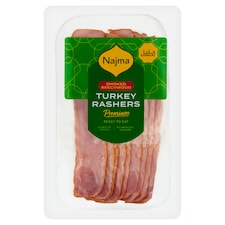 Najma Halal Premium Smoked Turkey Rashers 130G