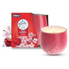 Glade Frosted Floral Cherries Candle 108g