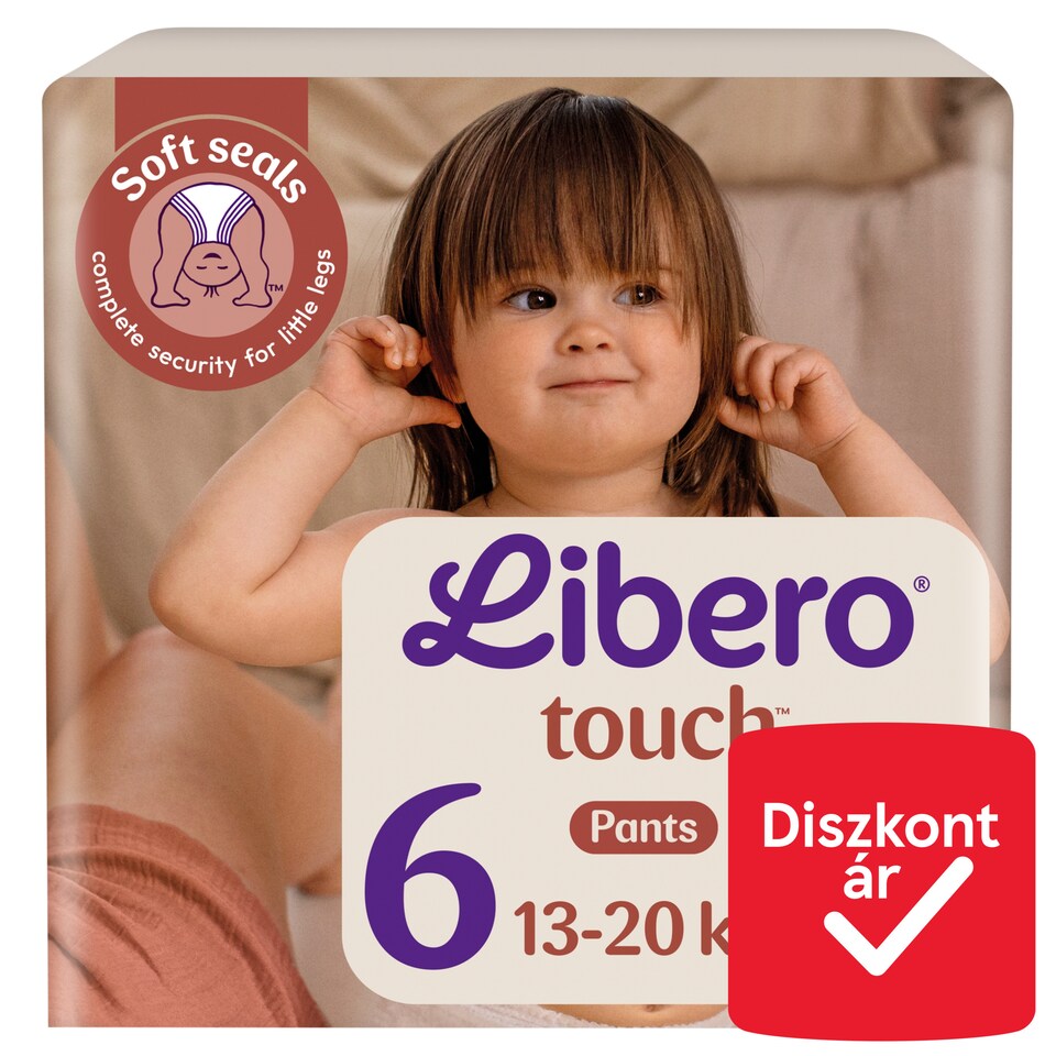 Libero Touch bugyipelenka, méret: 6, 13-20 kg, 24 db  1. kép