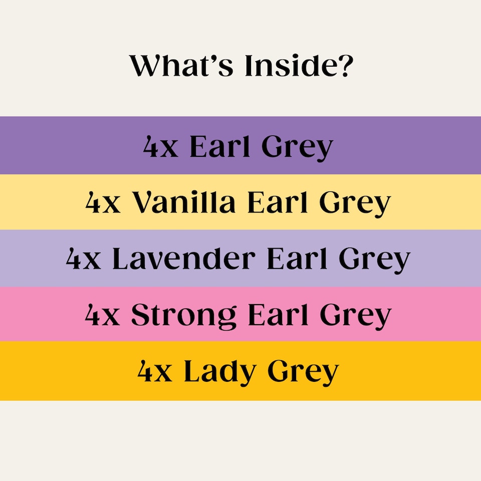 image 1 of Twinings Earl Grey Discovery Collection 20 Tea Bags 40g