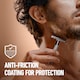 image 3 of King C Gillette Men's Double Edge Razor & 5 Razor Blade Refills