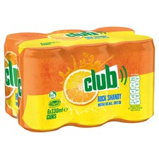 Club Rock Shandy 6 X 330Ml