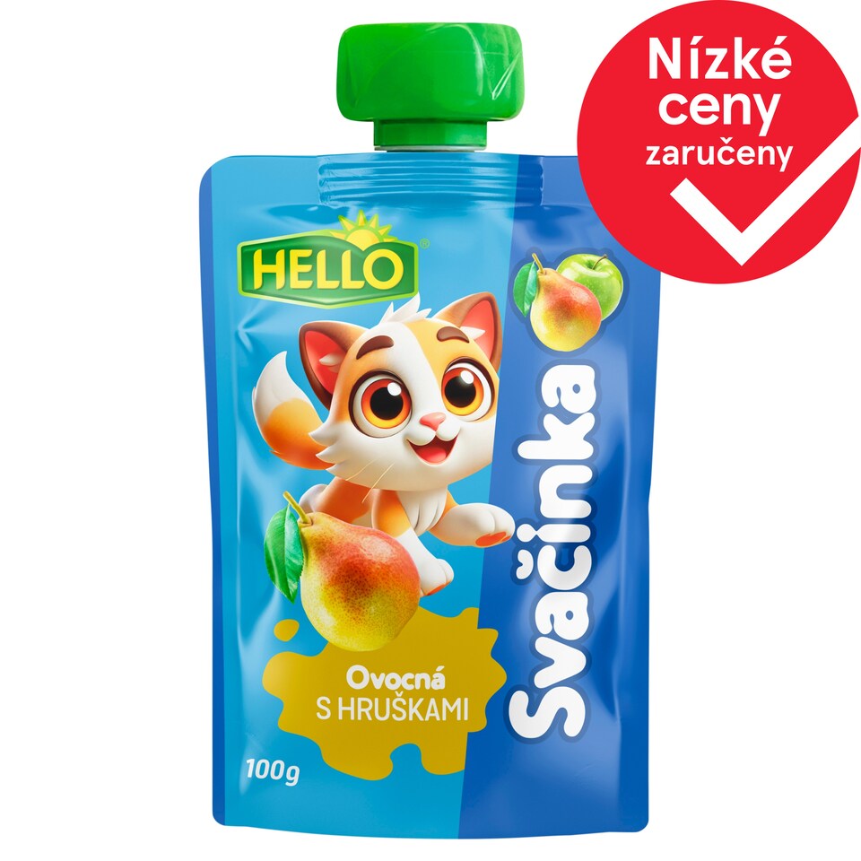 Hello Ovocná svačinka s hruškami 100g