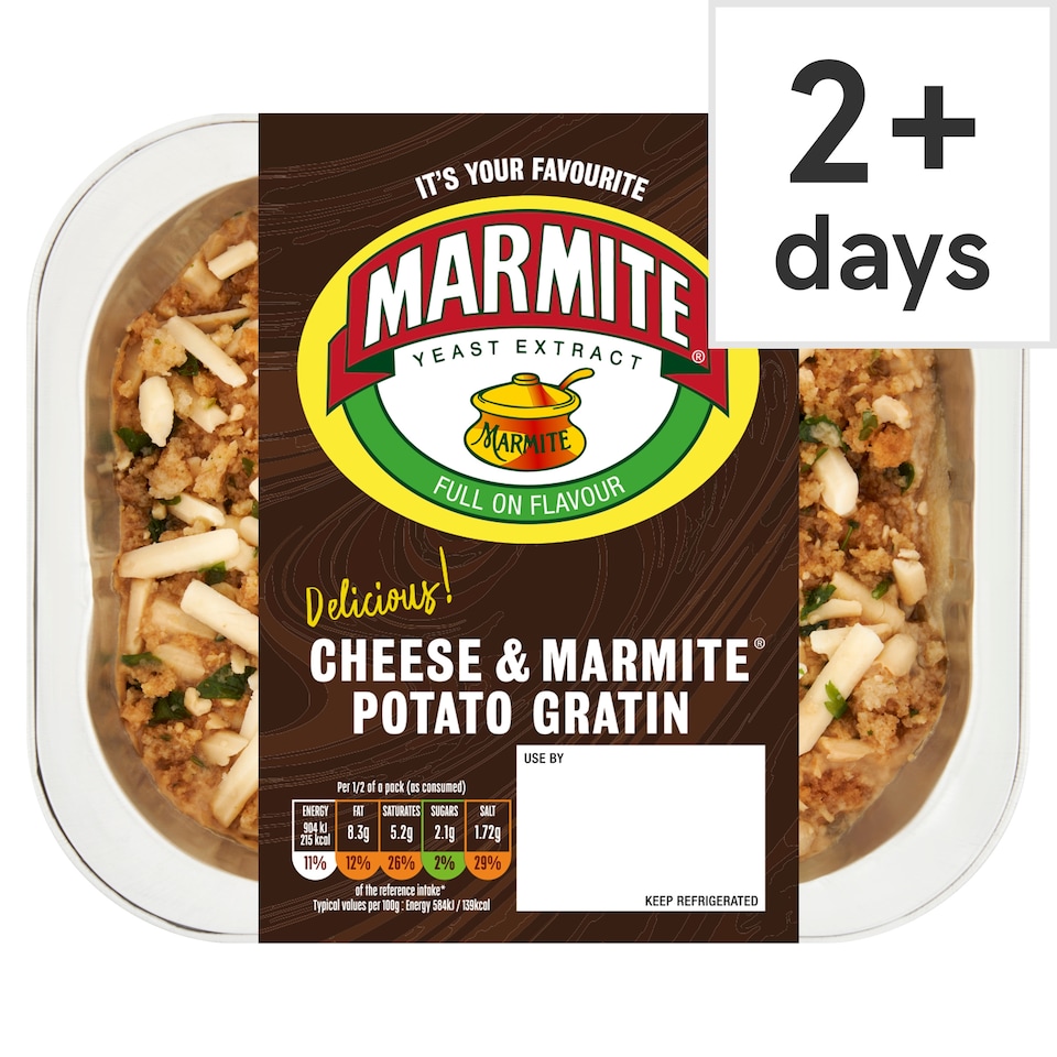 Marmite Cheese & Marmite Potato Gratin 350g