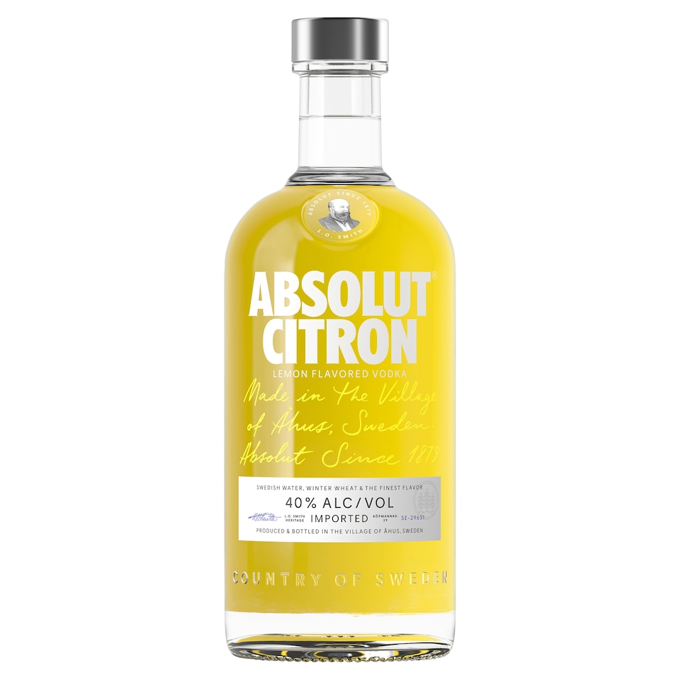 image 1 of Absolut Citron Vodka 70Cl