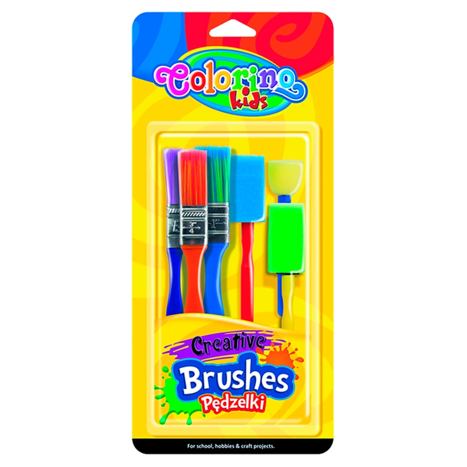Colorino Kids Creative Brushes 6 pcs