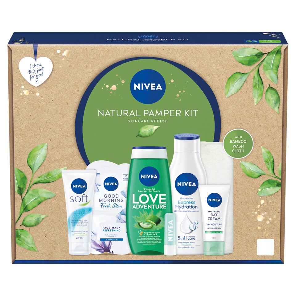 image 1 of Nivea Natural Pamper Kit Giftset